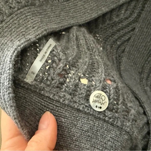 Margaret O’Leary Merino Knit Cardigan Sweater - Picture 5 of 6